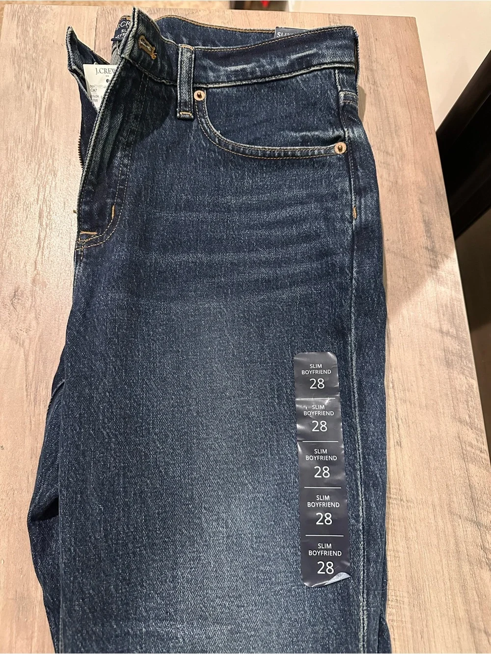 Slim boyfriend jean in all-day stretch